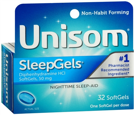 Unisom SleepGels Nighttime Sleep Aid 32 Softgels